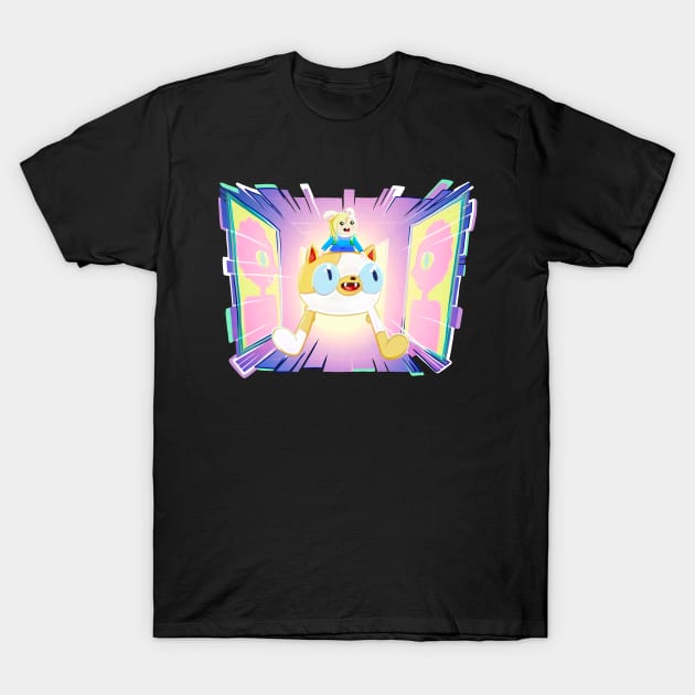 Fionna and Cake T-Shirt by art official sweetener